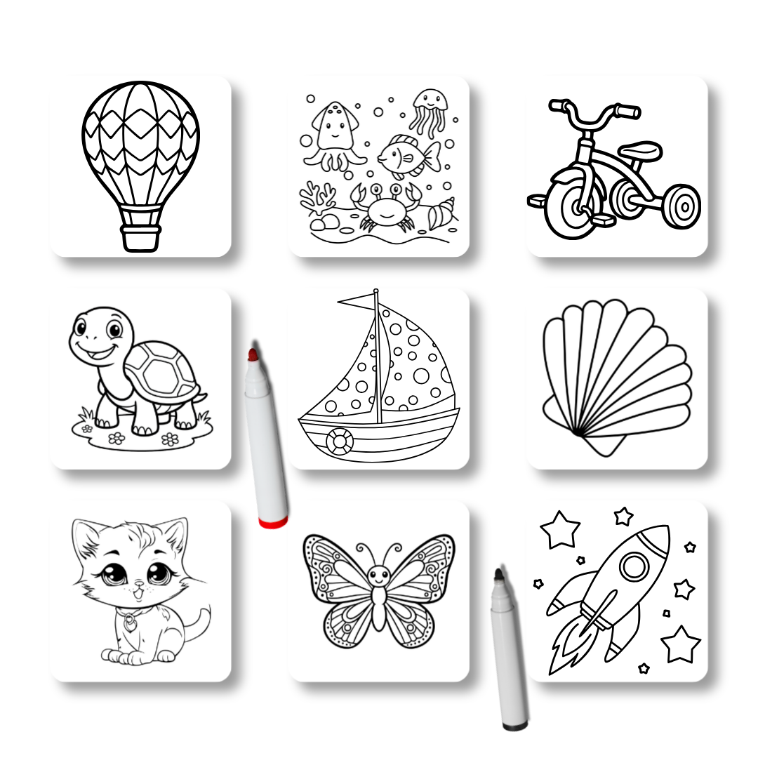 Color Me Magnets- Boys